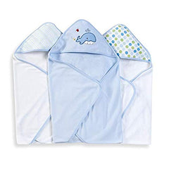 Spasilk Hooded Towel appliques close-up highlights playful bath-time design for infants
