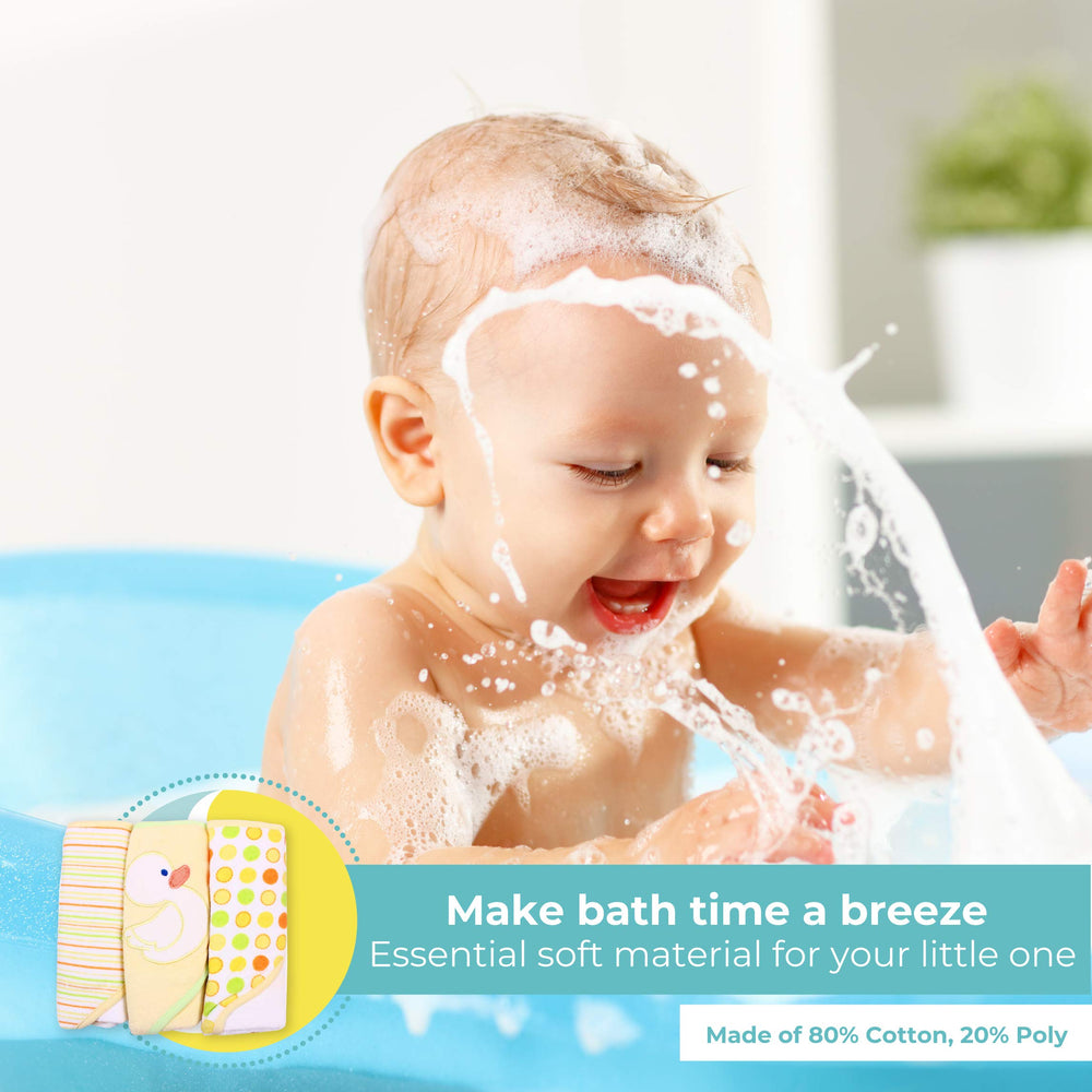 Spasilk hooded towel colorful designs brighten daily bath routines