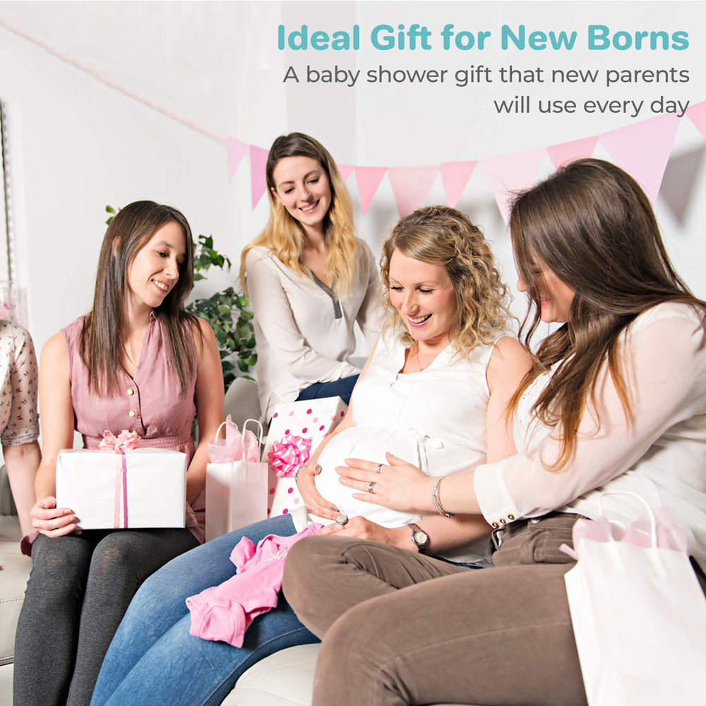 Spasilk hooded towel set packaging suggests gift-ready option for baby showers