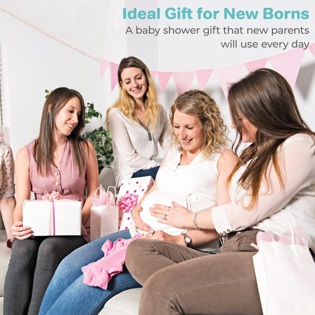 Spasilk navy nautical designs close-up; playful prints brighten bath time.