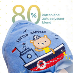 Spasilk newborn washcloths closeup 9x9 inches plush terry for gentle drying