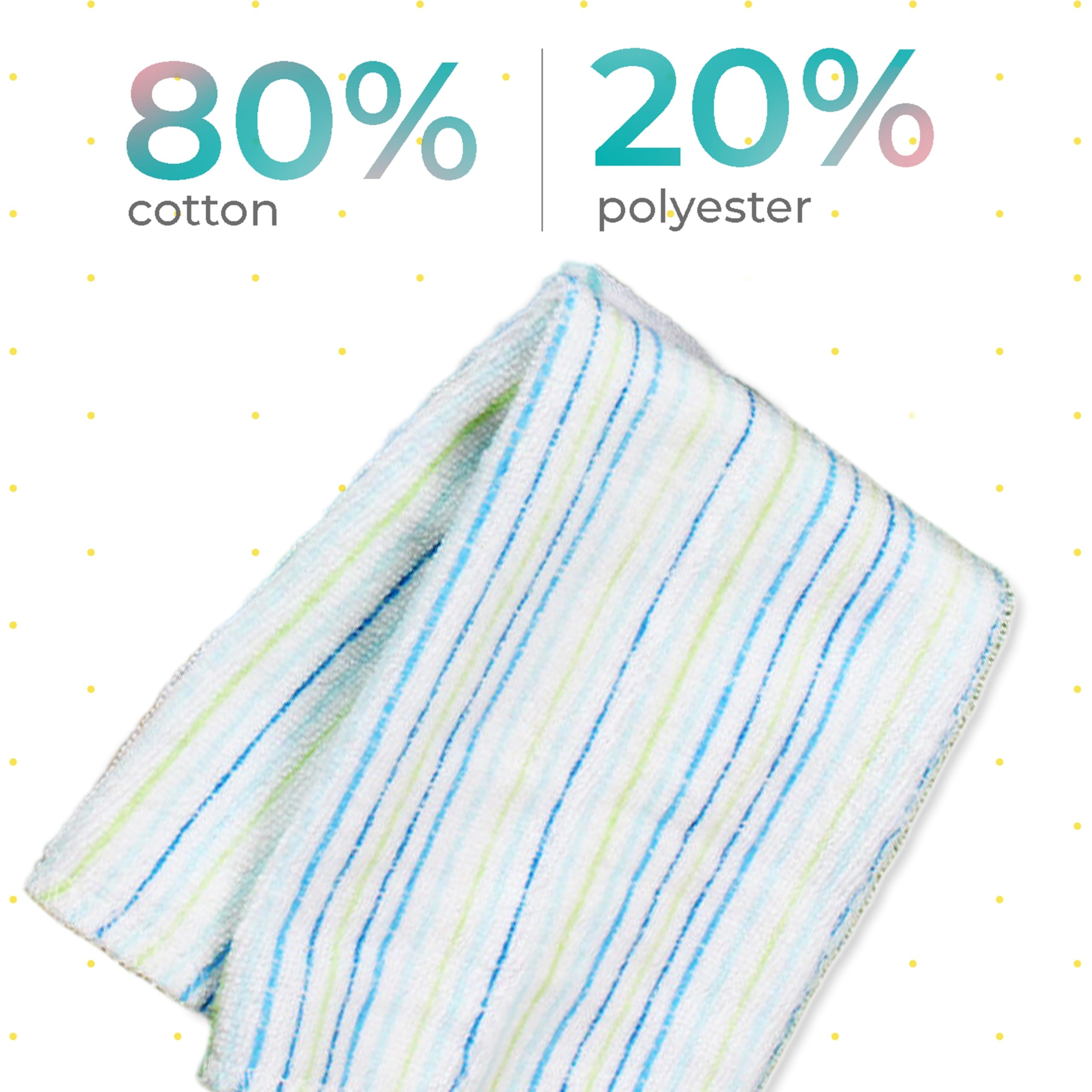 Close-up of Spasilk’s lightly textured, quick-drying fabric for easy wiping.