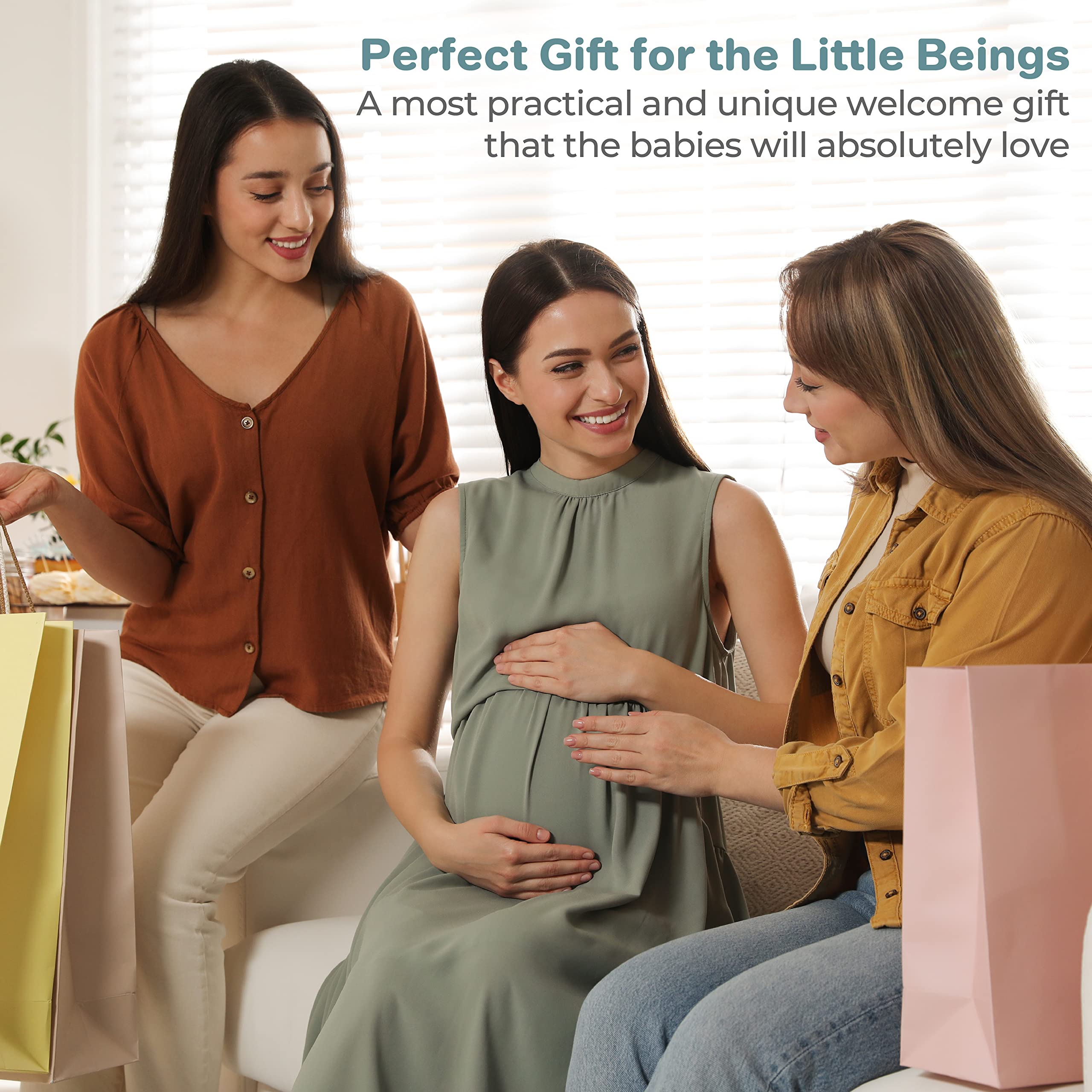 Spasilk towel dries quickly and wraps baby in a soft cocoon.