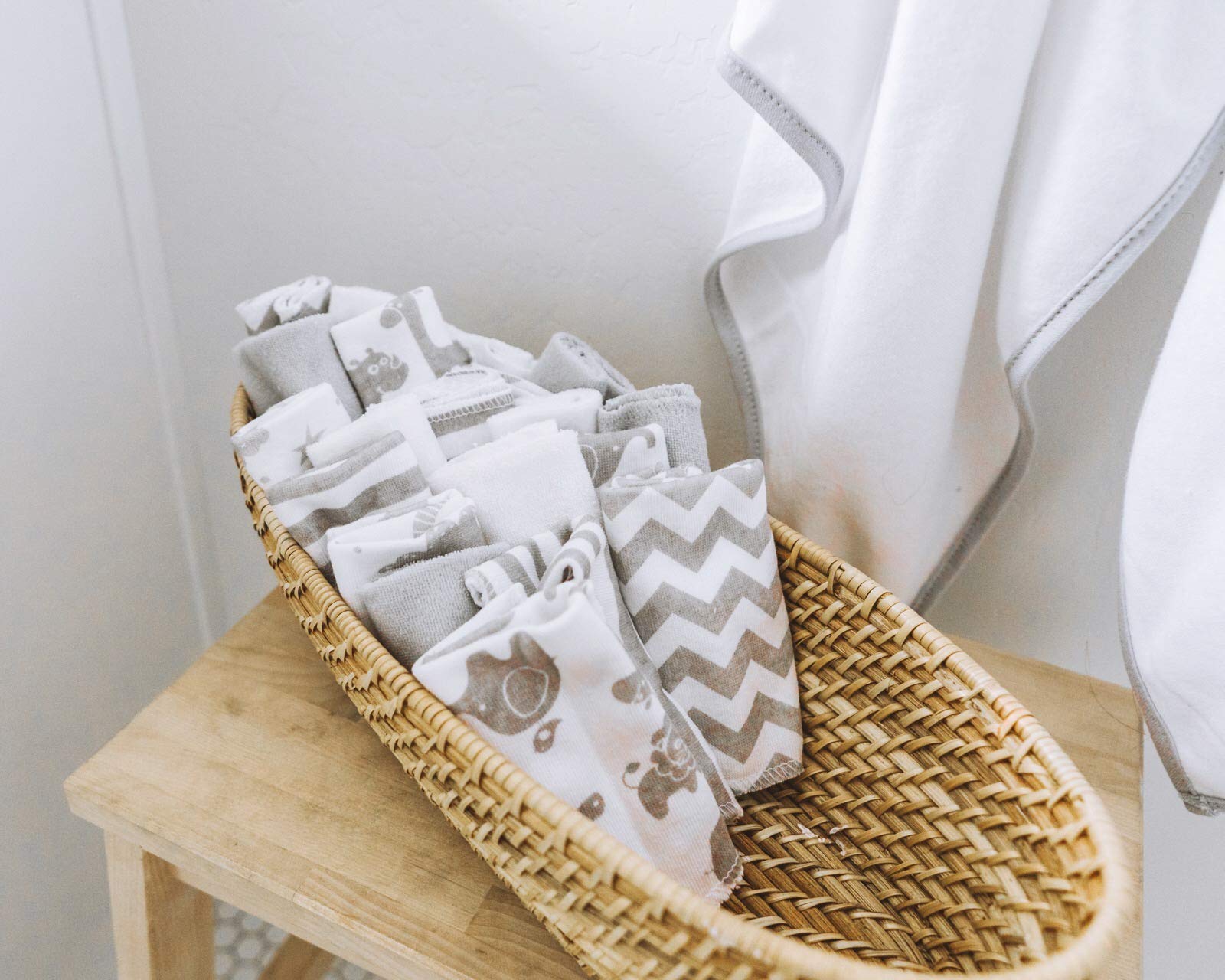 Spasilk ultra-soft terry washcloth closeup highlighting plush texture for delicate skin.