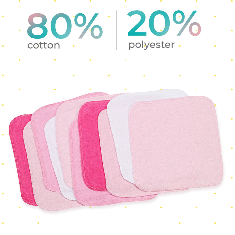 Spasilk washcloth prints variety adds playful daily routines