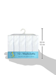 Spasilk washcloth wipes set terry closeup – soft textured surface removes grime