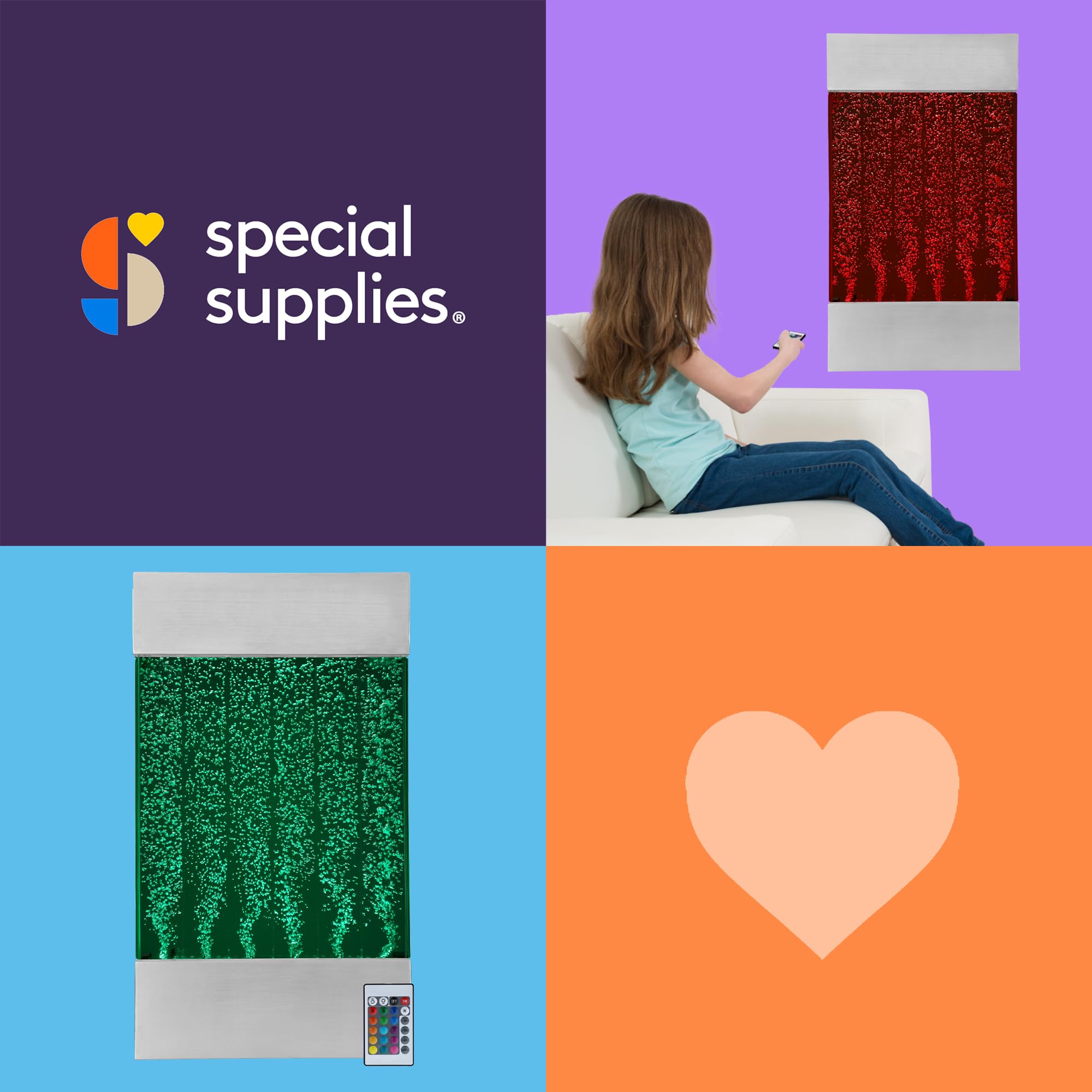 Special Supplies Bubble Wall office waiting area calming ambiance