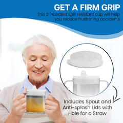 Special Supplies Independence mug with stable wide base reduces spills