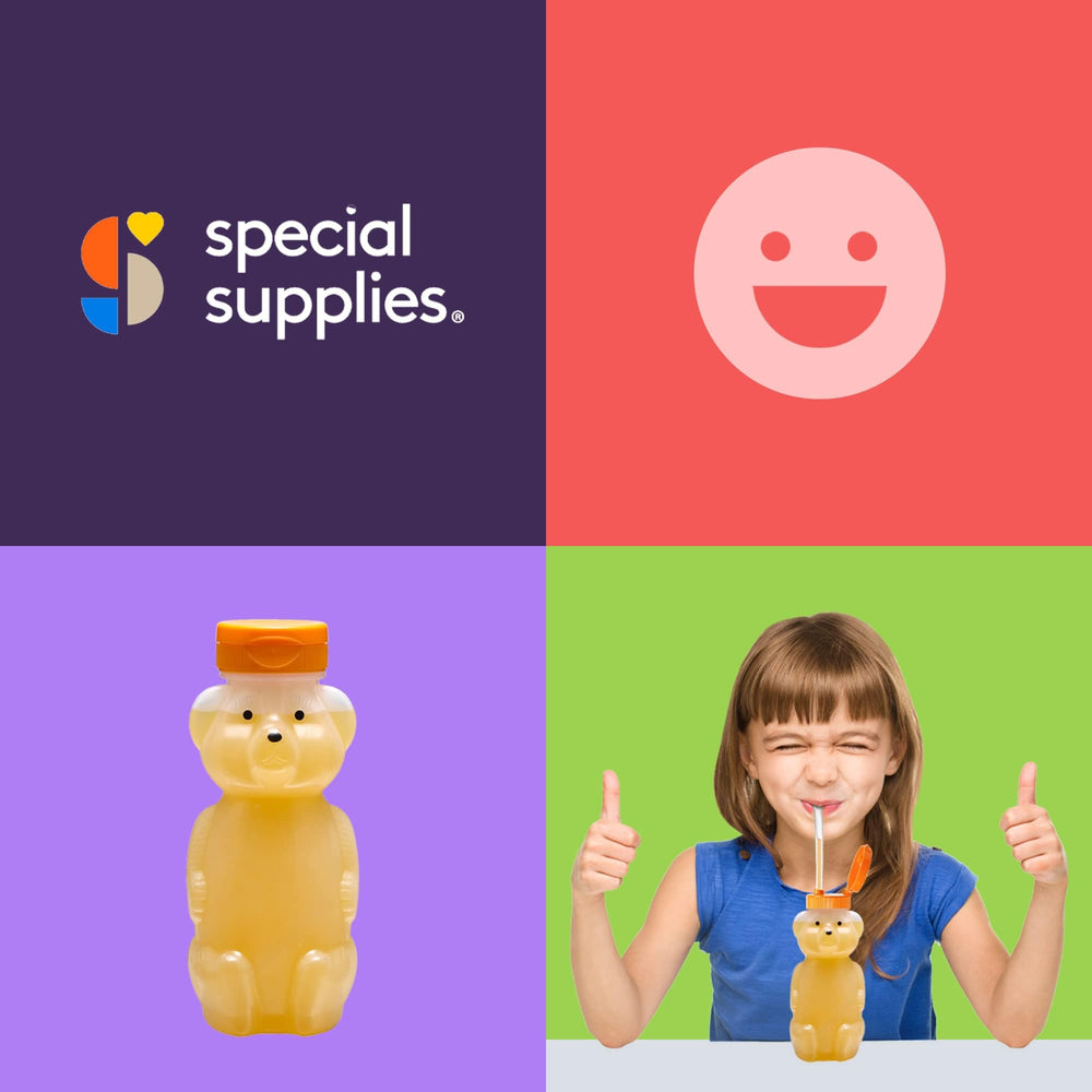 Special Supplies kid-friendly drink container suitable for caregivers and daily routines.