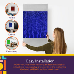 Special Supplies LED Bubble Wall remote control for easy color changes
