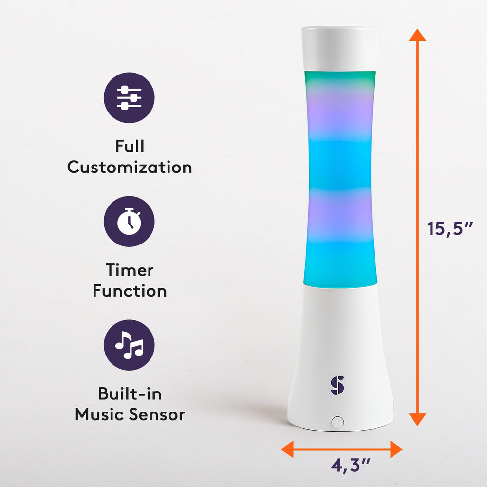 Special Supplies Sensory Light Lava Lamp color-changing glow enhances mood and focus