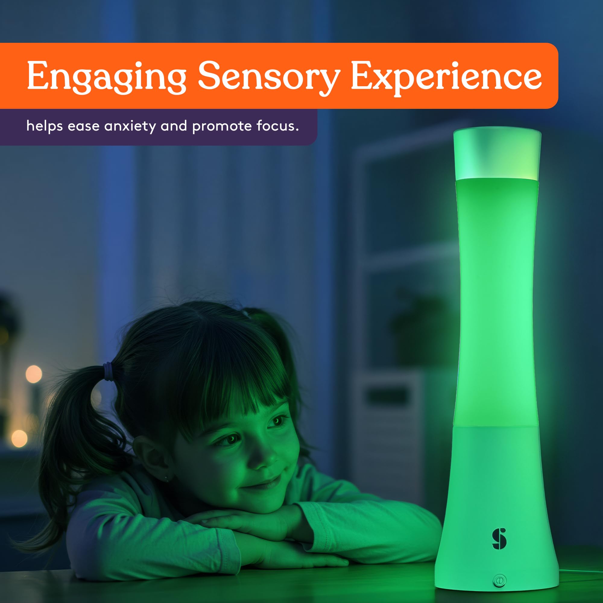 Special Supplies Sensory Light Lava Lamp remote for easy lighting adjustments