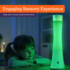 Special Supplies Sensory Light Lava Lamp remote for easy lighting adjustments