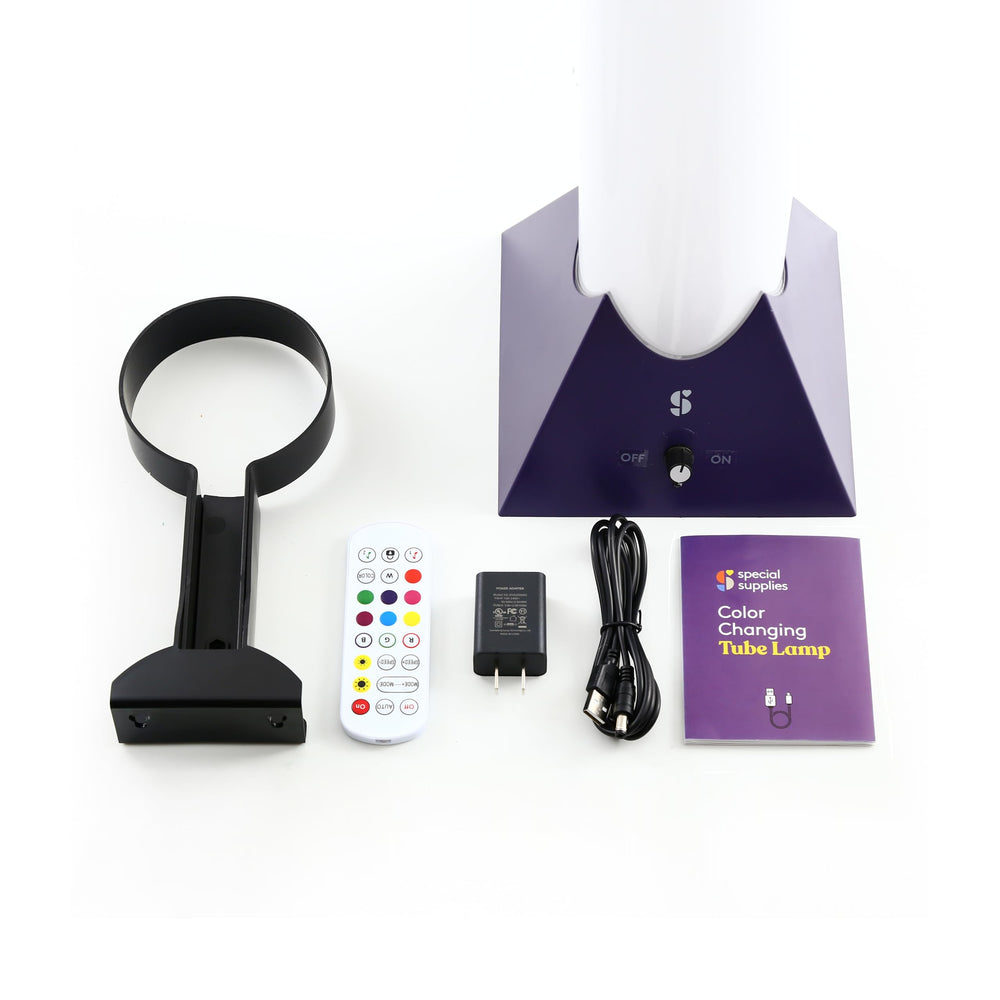 Special Supplies Lava Lamp wall bracket installation highlighting secure adjustable placement