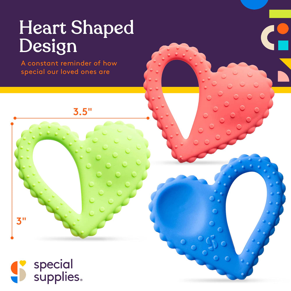 Special Supplies Teether Heart Spoon dishwasher-safe symbol on packaging