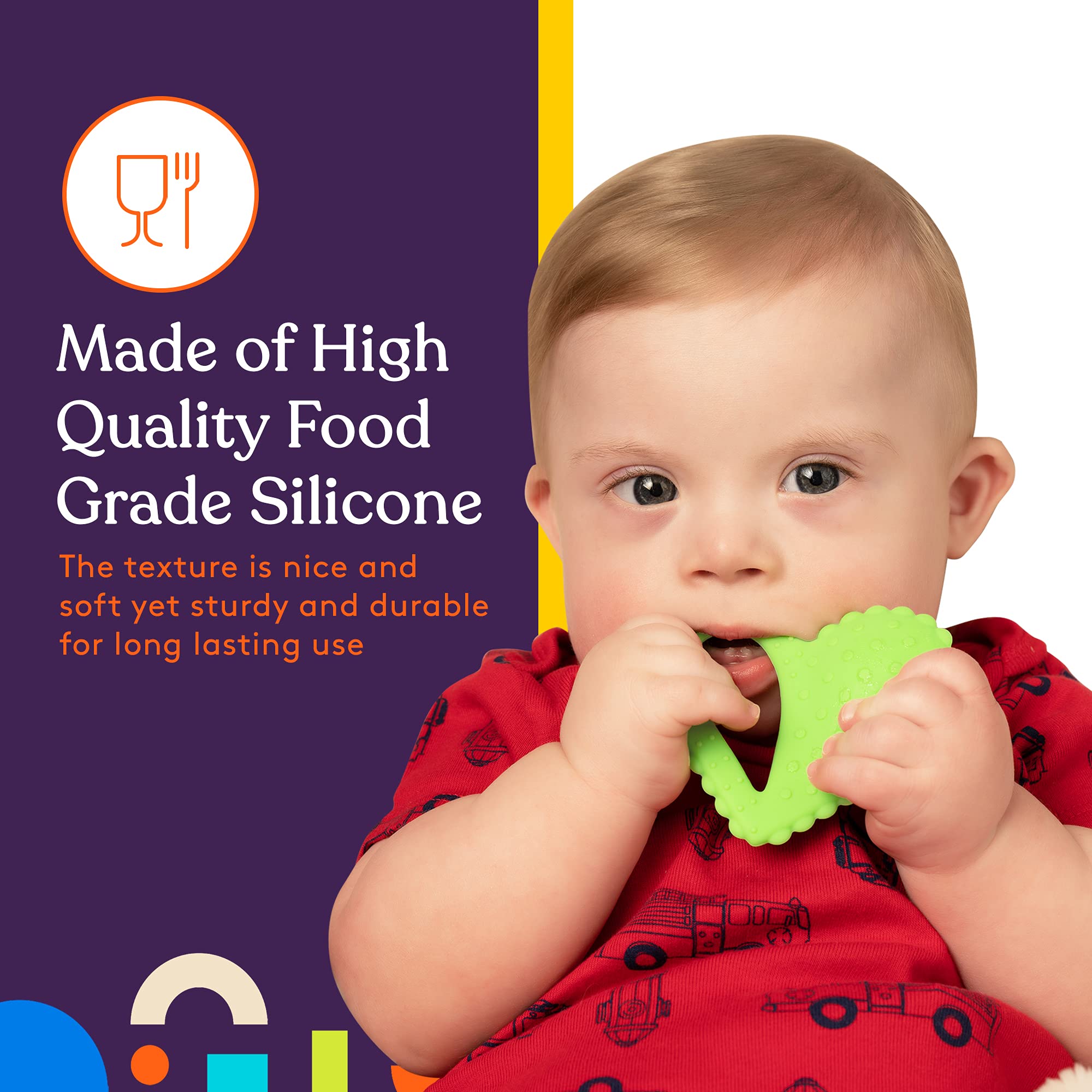 Special Supplies Teether Heart Spoon toddler mealtime use with textured surface