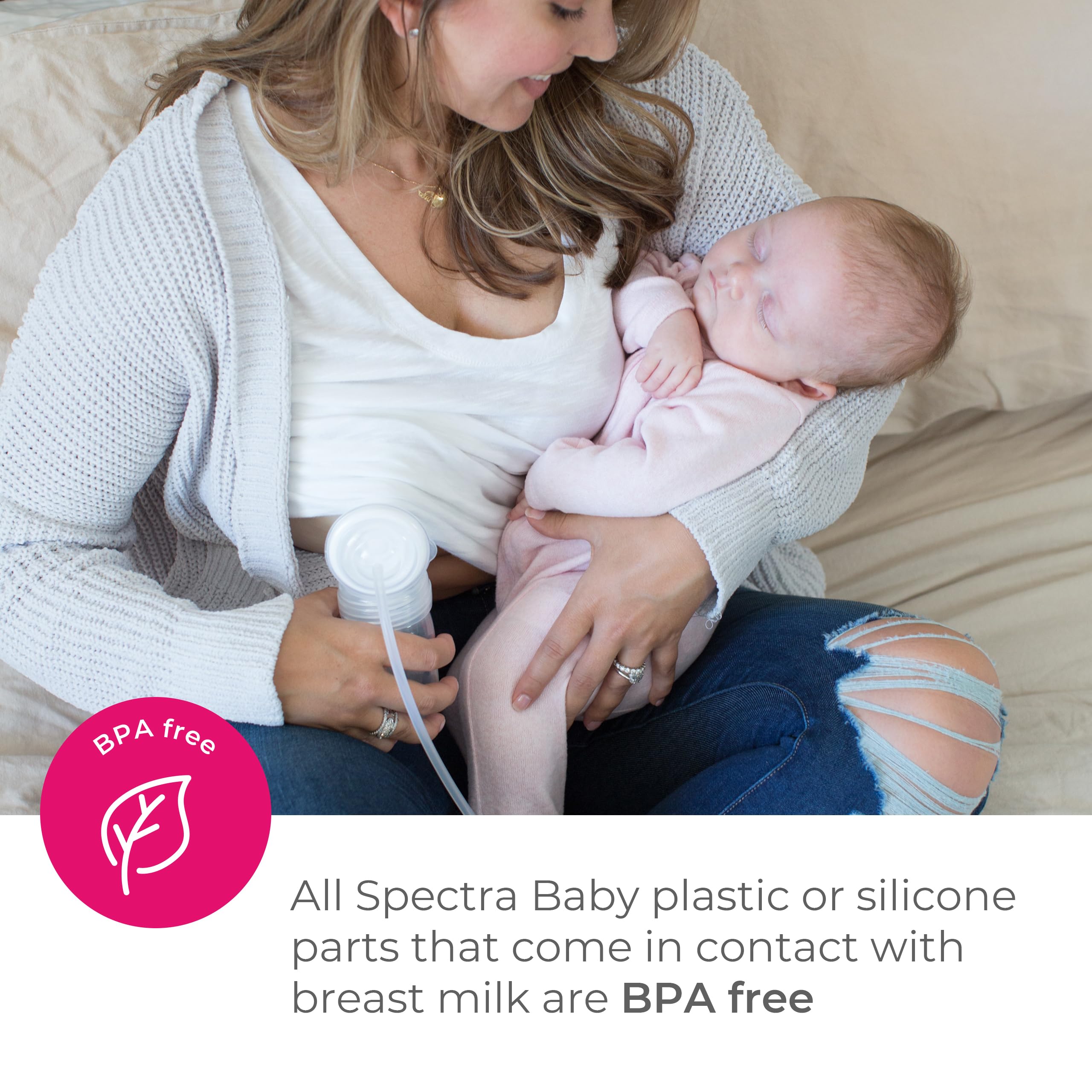 Spectra 9 Plus bottle compatibility shows seamless bottle attachment.