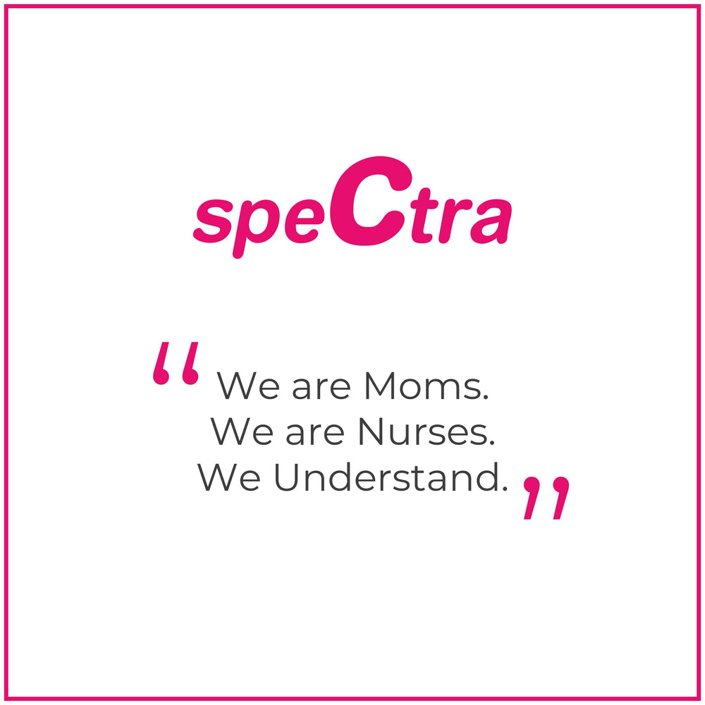 Spectra 9 Plus portable design in use demonstrates hands free pumping potential.