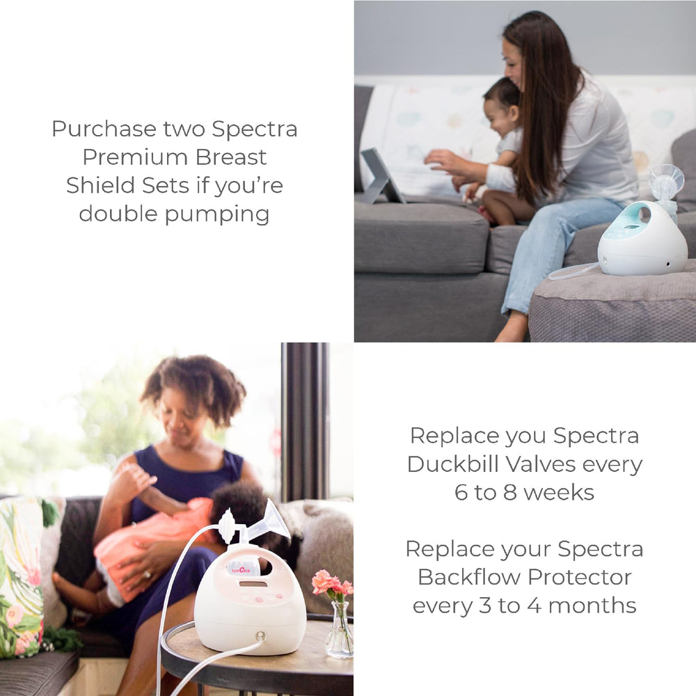 Spectra by moms for moms branding image conveying supportive customer care