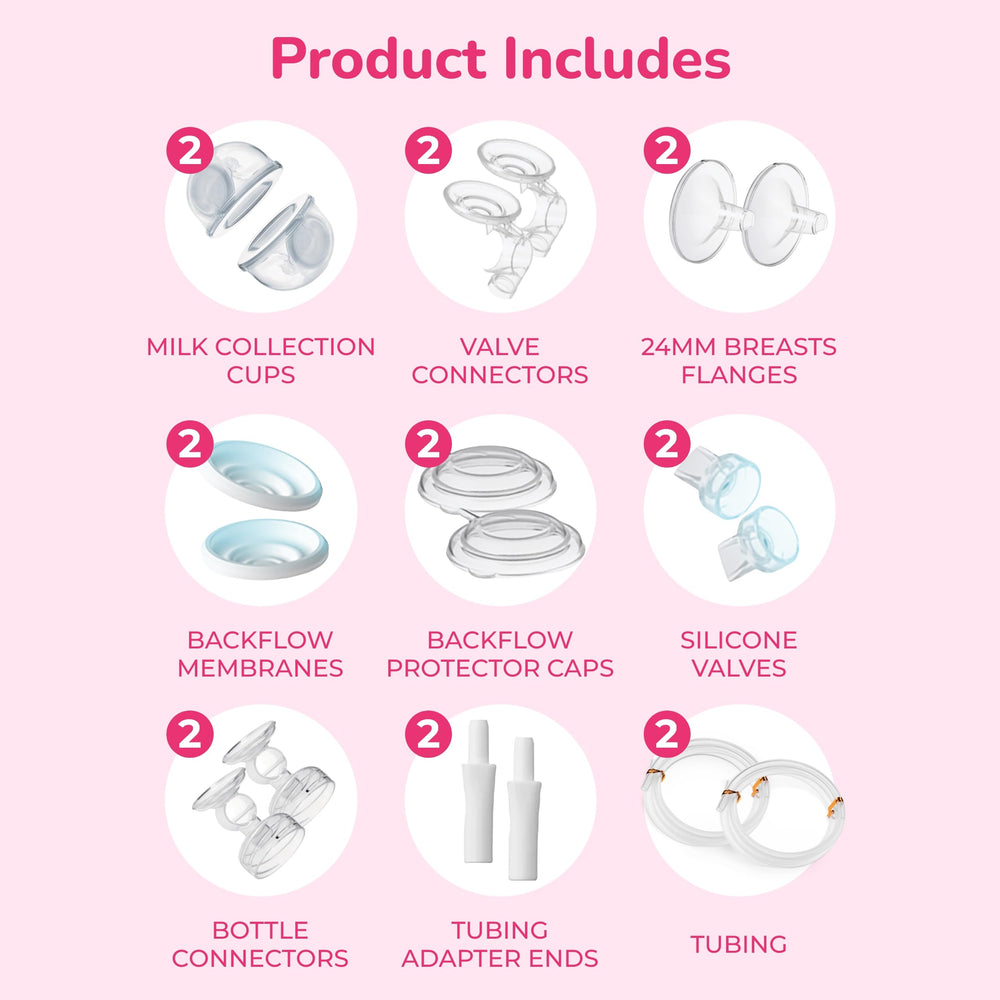 Spectra CaraCups slips into a bra for discreet, convenient pumping.