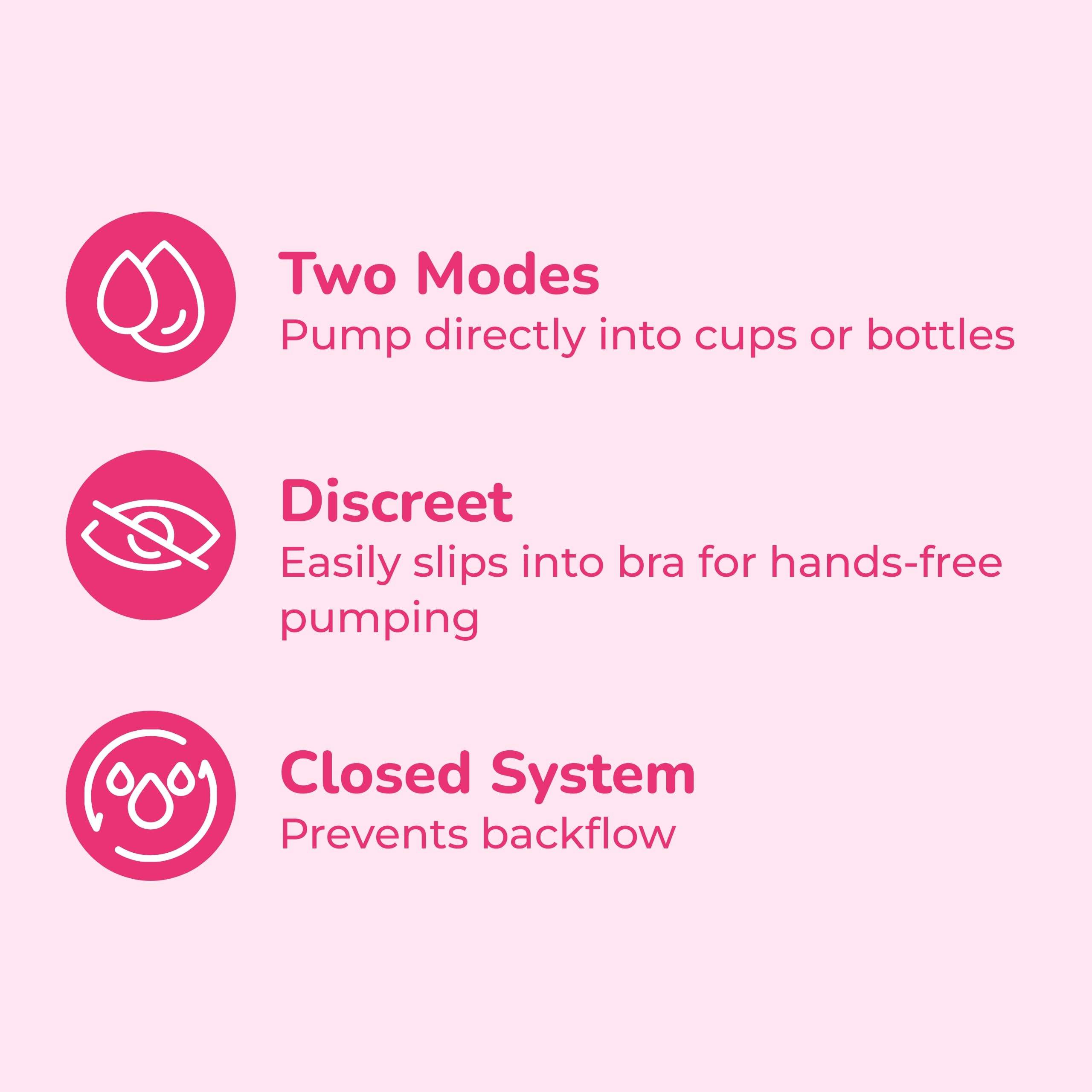 Spectra CaraCups designed for multitasking moms by moms.