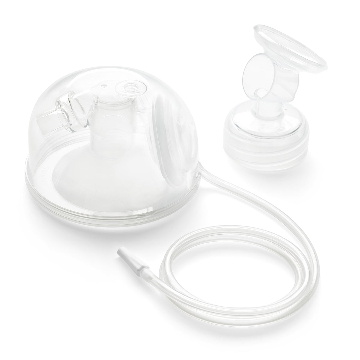 Spectra CaraCups wearable milk collection in use for hands-free pumping.
