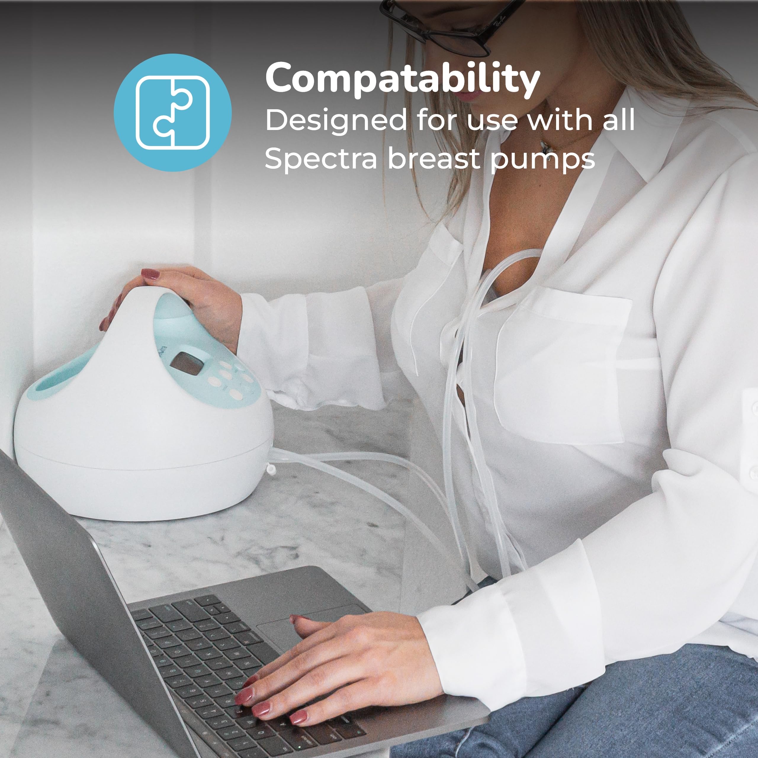 Spectra CaraCups wearable milk collection 28mm size ensures compatible fittings.