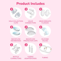Spectra CaraCups wearable milk collection direct-to-cups setup for quick pumping.