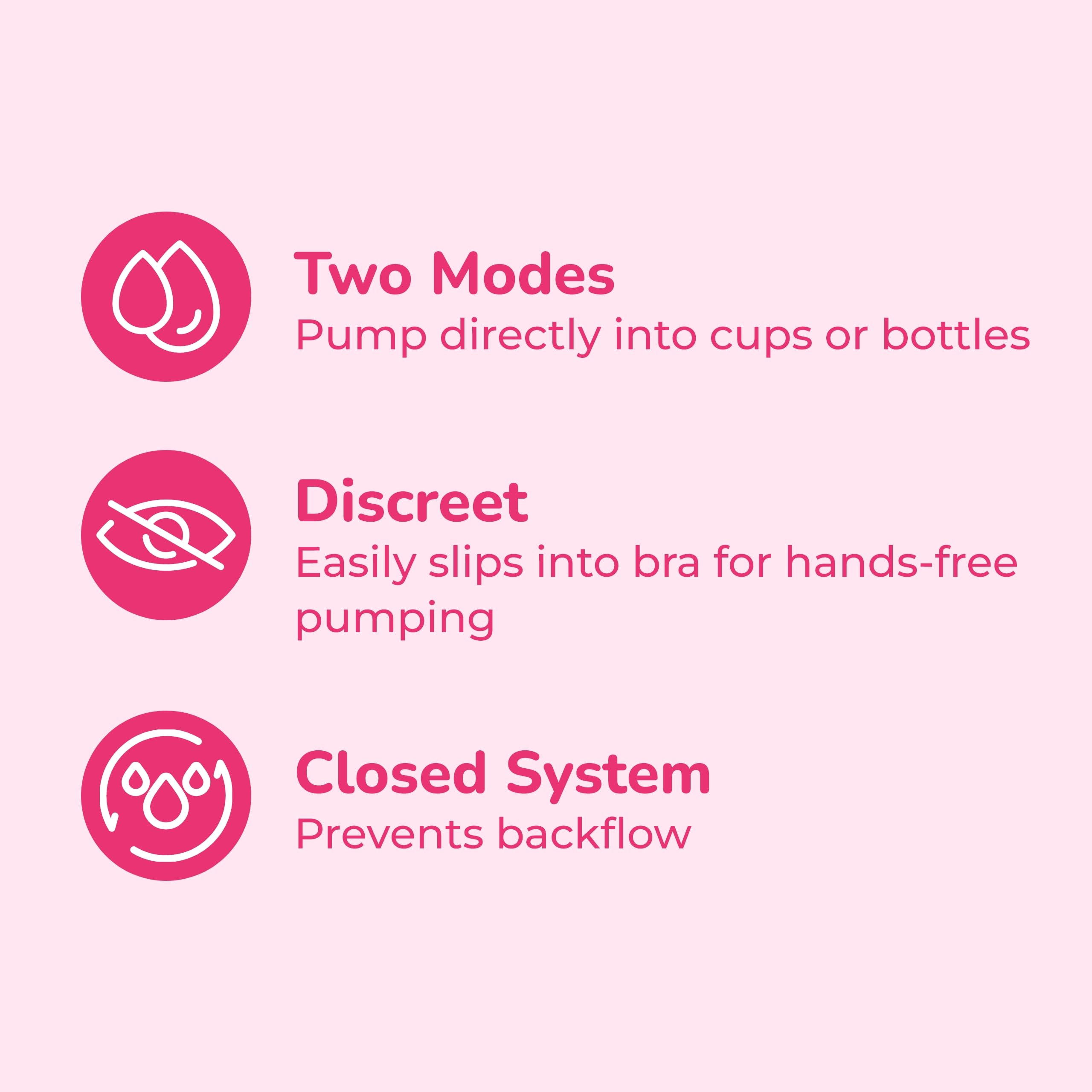 Spectra CaraCups wearable milk collection discreet setup reduces bottle fiddling.