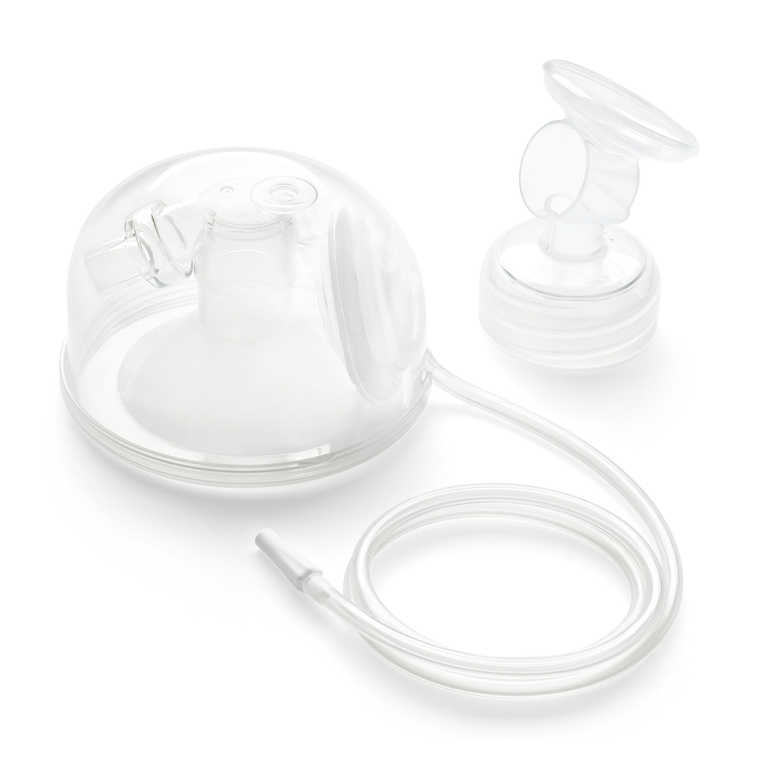 Spectra CaraCups wearable milk collection in bra enables hands-free pumping.