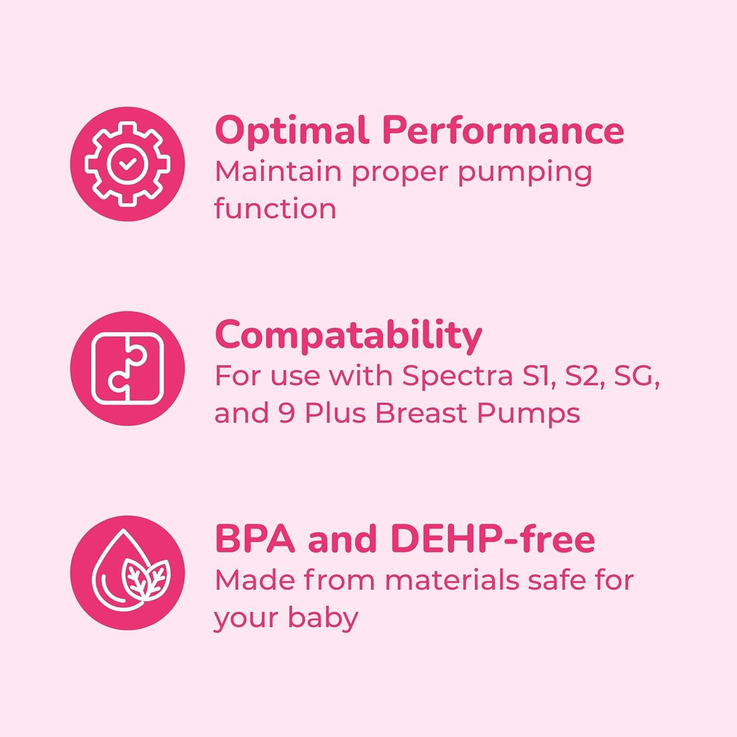 SPECTRA duckbill valve pack4 one-piece design simplifies cleaning after pumping