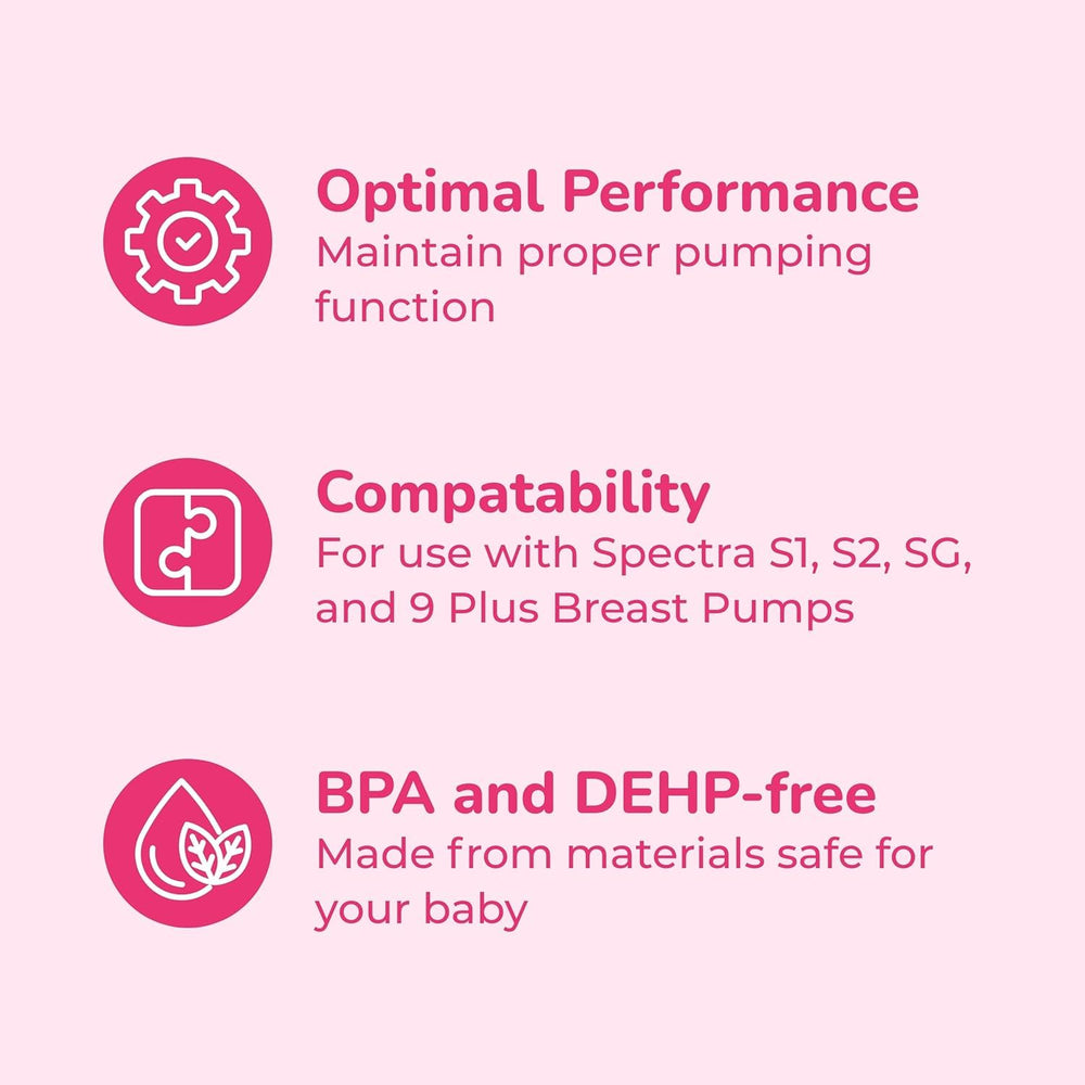 SPECTRA duckbill valve pack4 one-piece design simplifies cleaning after pumping