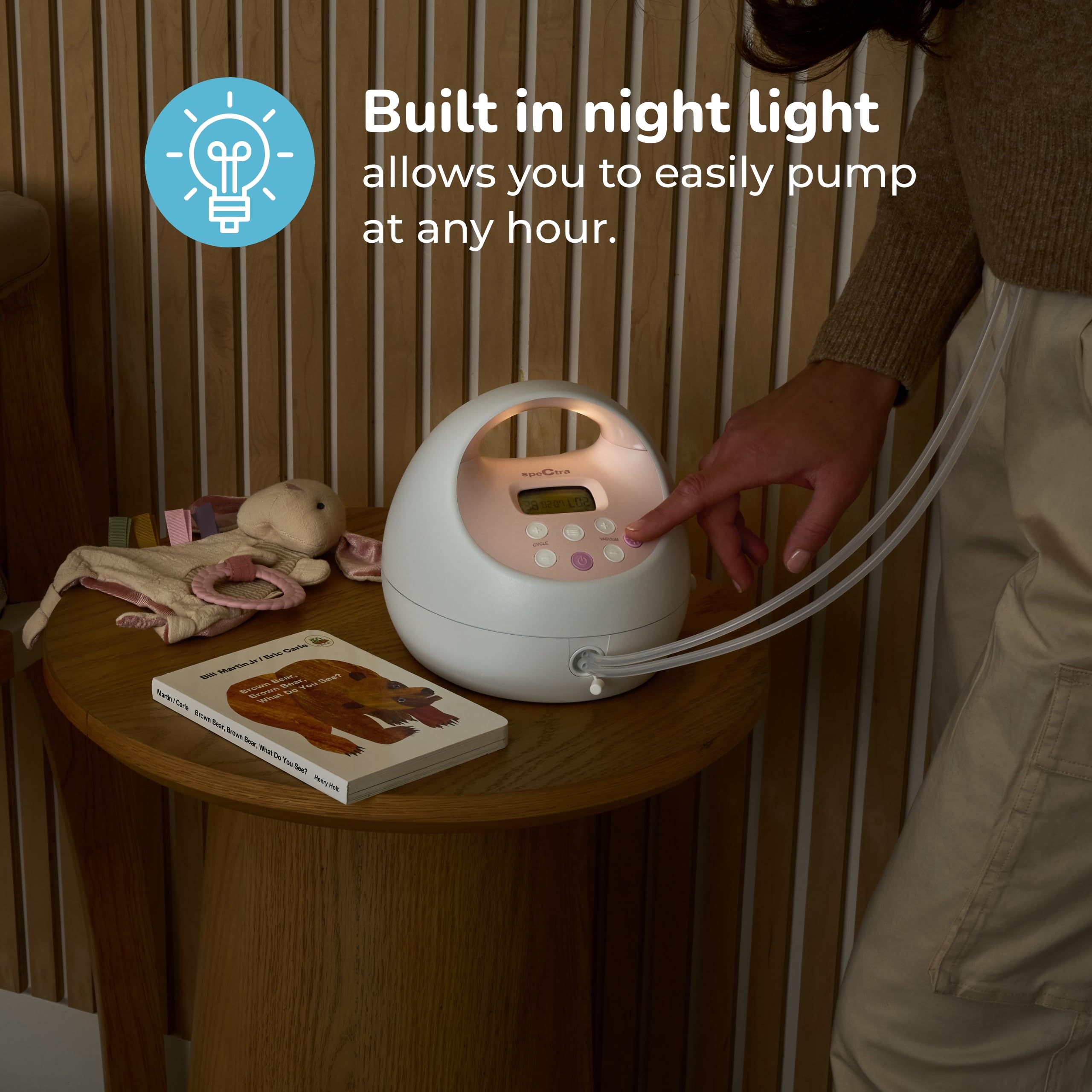 Spectra S2 Plus Made for Moms by Moms reflects supportive care.