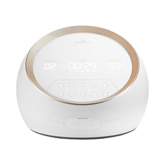 Spectra Synergy Gold dual pump front view shows compact, user-friendly design for busy mornings.