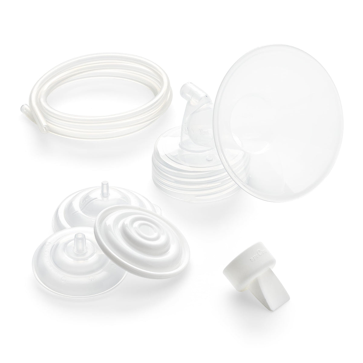SPECTRA wide breast shield XL32mm front view for comfortable pumping