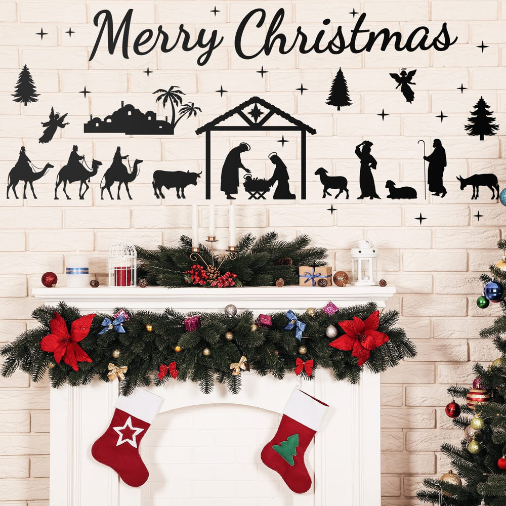 Spiareal nativity wall decal sheet 2 ready to brighten nursery walls