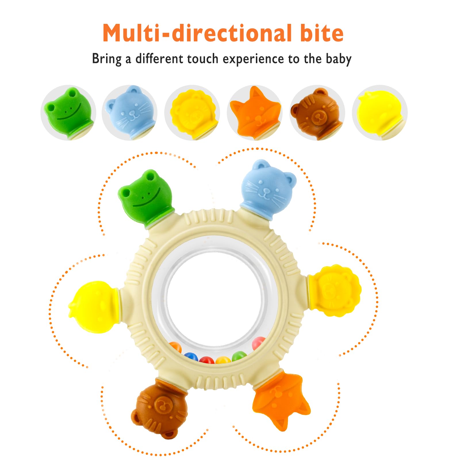 SPICE PAWS teething ring makes a thoughtful gift for babies