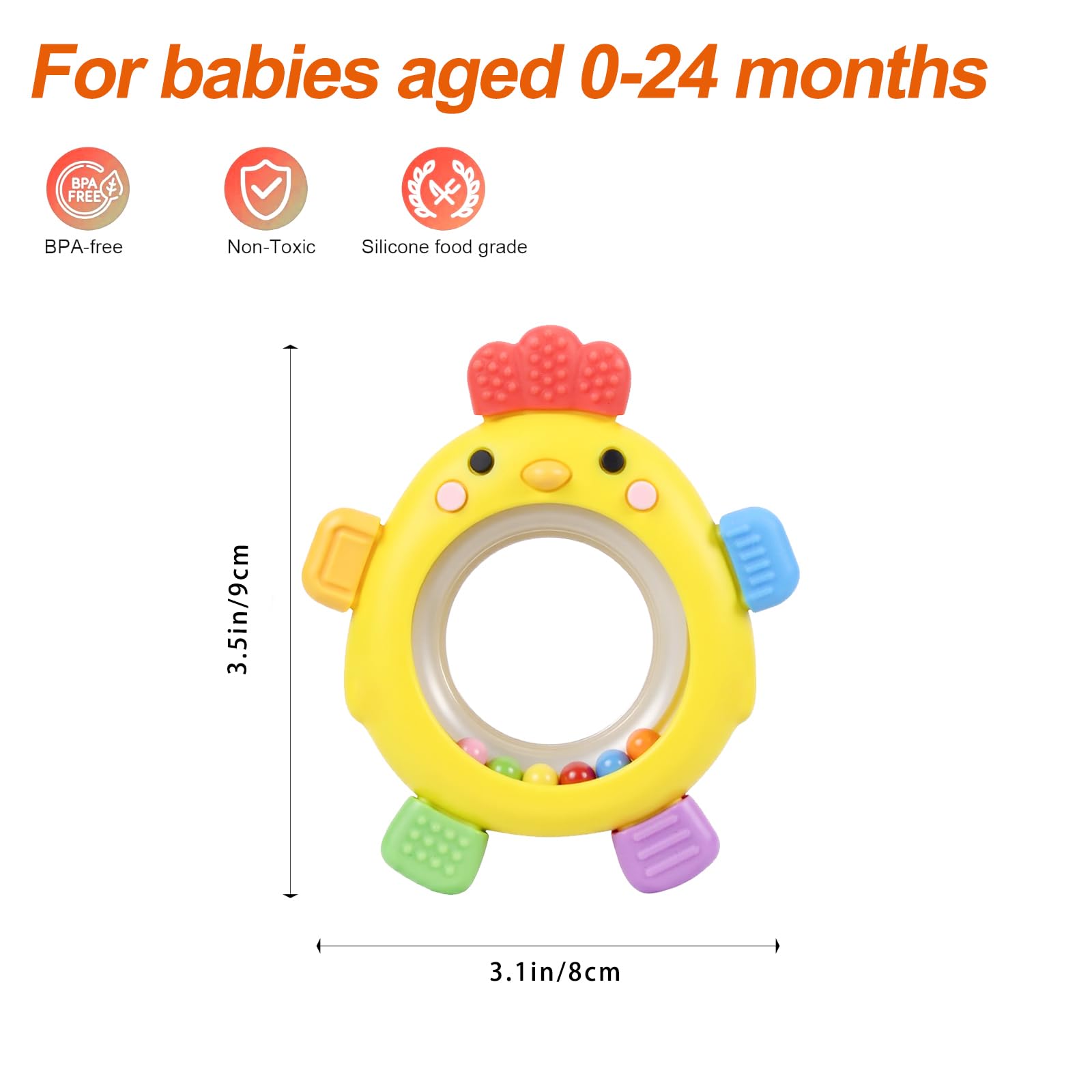SPICE PAWS teether is easy to clean in steam, dishwasher, or boiling water
