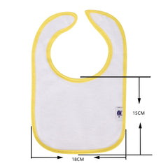SPINFOX baby bibs double-sided terrycloth keeps baby dry and comfy.