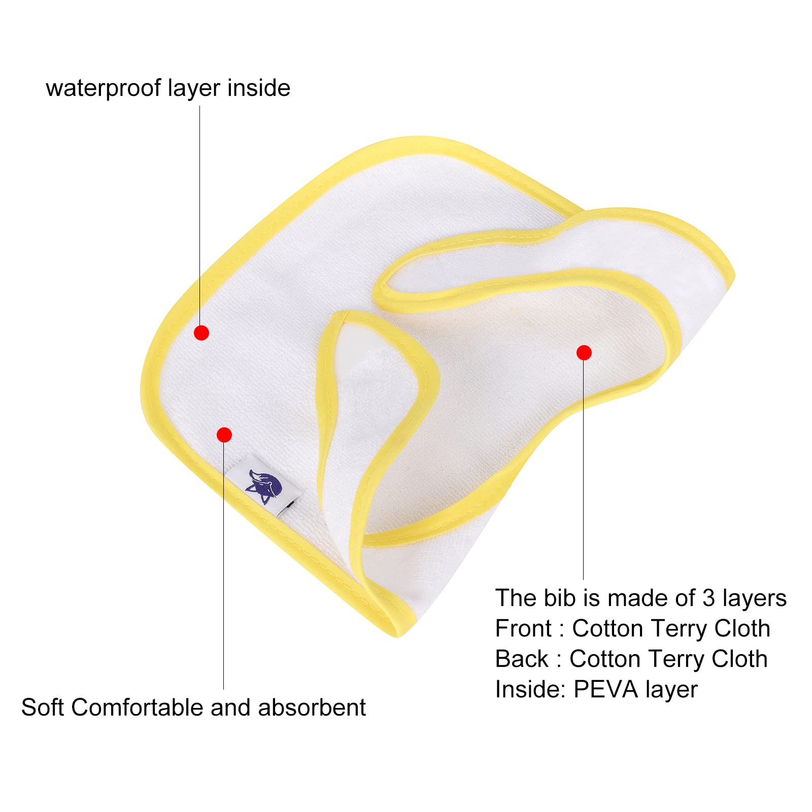 SPINFOX bib with snap closures for quick secure fit.