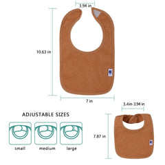 SPINFOX cotton-polyester blend bib offers soft feel and easy care.