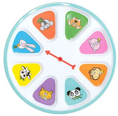 SpinMeal Spin the Arrow plate in action sparks curiosity during meals and encourages trying new foods.