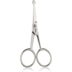 Spire Baby Nail Scissors rounded-tip closeup showing safety design for babies.