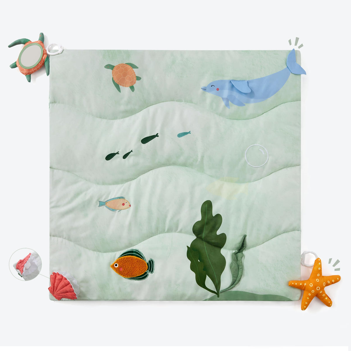 Spirich 9-in-1 tummy time mat overview for versatile infant play.