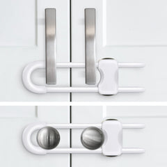 SPISPI drawer and cabinet locks in use, helping keep children safe.