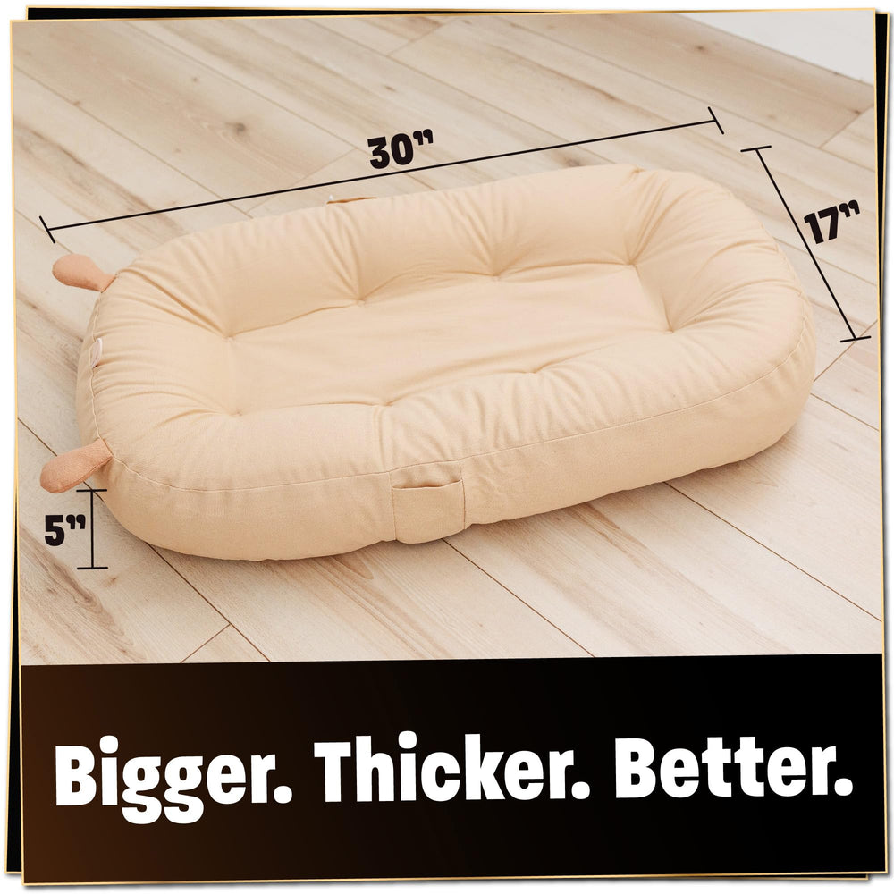 SplashEZ Baby Lounger Camel Detachable Arch showcases versatile play gym for exploration