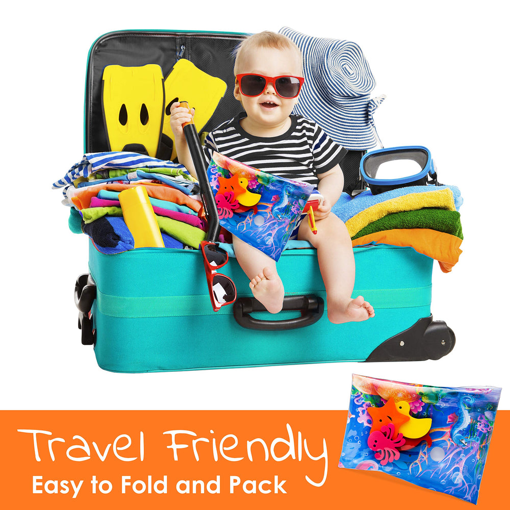 Splashin'kids 26x20 inch play area gives ample room for exploration.