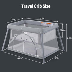 Sporary Travel Crib quick assembly for on the go parents