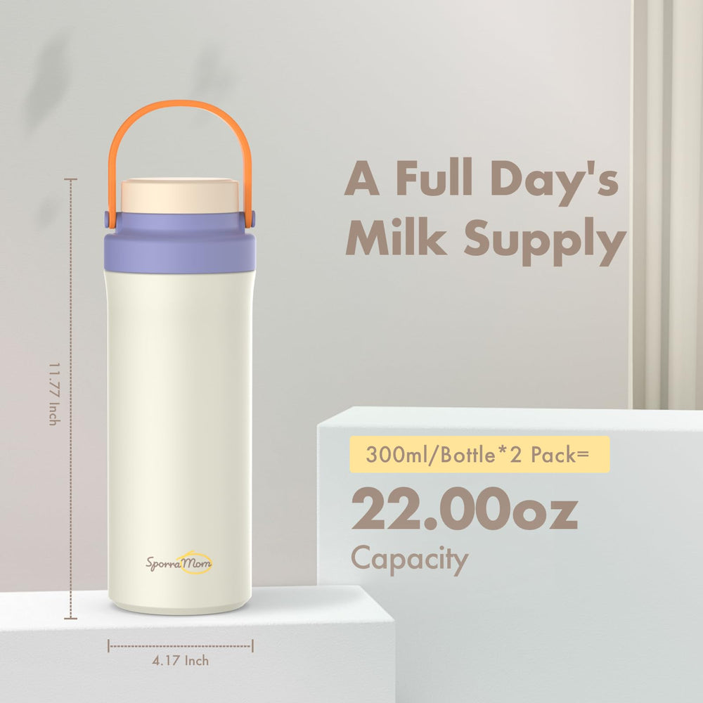 SporraMom travel-ready cooler fits diaper bags for day trips and commutes
