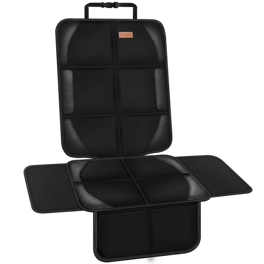 Spotmart car seat protector cover wide front view provides full coverage and spill protection.